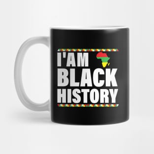 I'am Black History, African American Pride Mug